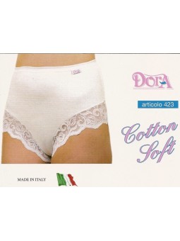 Culotte slip vita alta in...