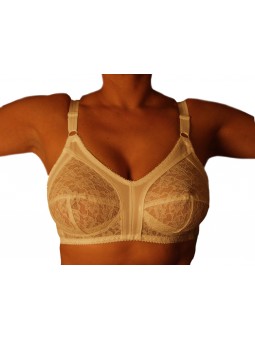 Reggiseno alto in tessuto...